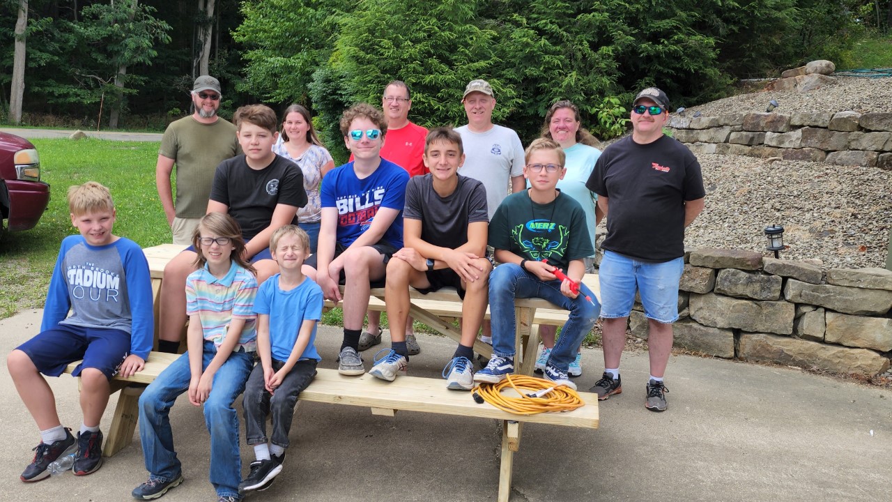 Eagle Scout Picnic Tables Installed In Frewsburg News, Sports, Jobs